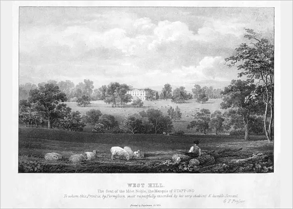 West Hill, near Wandsworth, London, 19th century. Artist: George Frederick Prosser