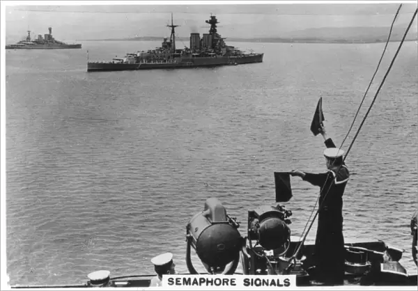 Semaphore signals, 1937