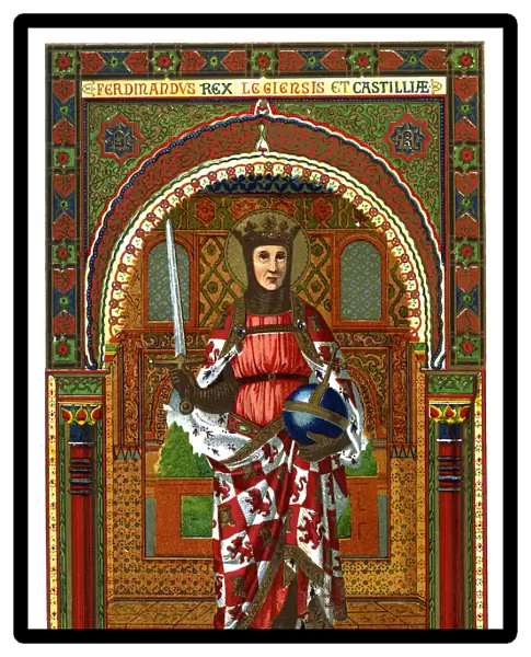 St Ferdinand (Ferdinand III of Castile and Leon), 1886