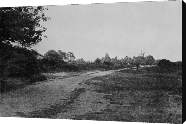 Wimbledon Common and the Windmill, c1900, (1912)