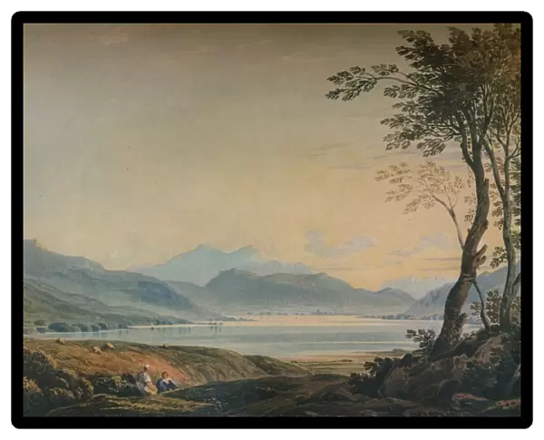 Windermere from Bowness, c1822, (1938). Artist: John Varley I