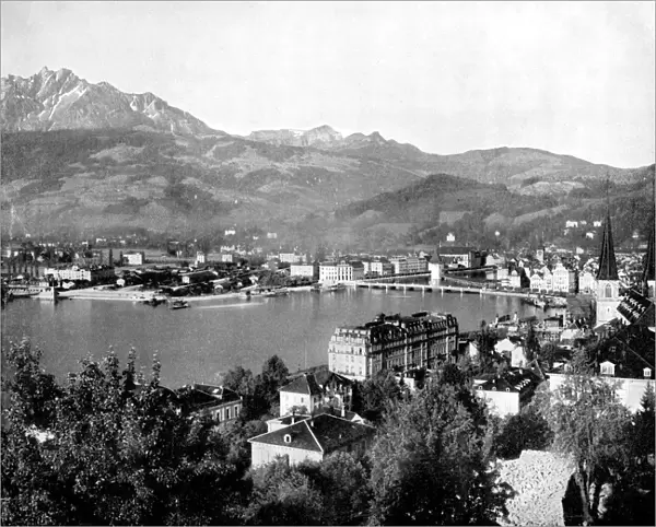 Lucerne, Switzerland, 1893. Artist: John L Stoddard