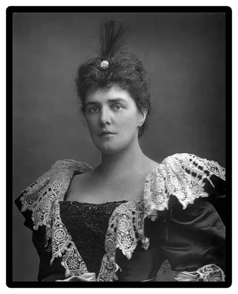Lady Randolph Churchill (1854-1921), American society beauty, 1893. Artist: W&D Downey