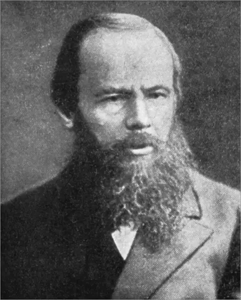 Fyodor Dostoevsky (1821-1881), Russian novelist, early 20th century