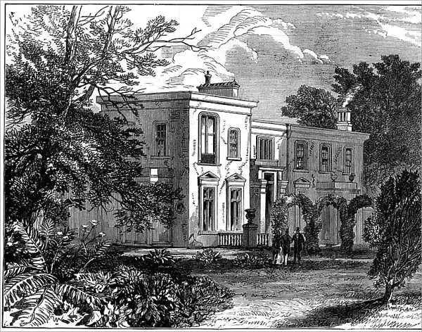 Sir Edwin Landseers (1802-1873) house, Brighton, East Sussex, 1874