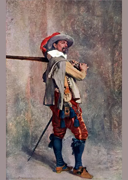 A musketeer, c1600-c1650 (1908-1909)