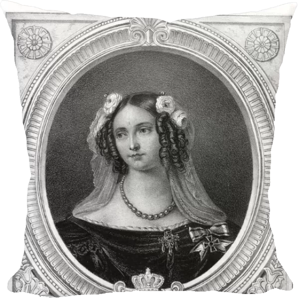 Elizabeth Louise, Queen of Prussia, 19th century. Artist: W Clerk