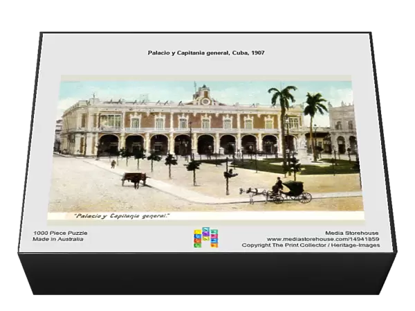 Palacio y Capitania general, Cuba, 1907