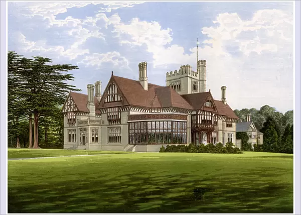 Cowdray Park, Sussex, home of the Earl of Egmont, c1880