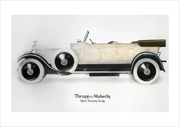 Rolls-Royce with open touring body, c1910-1929(?)