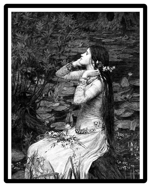Ophelia, 1895. Artist: James Dobie
