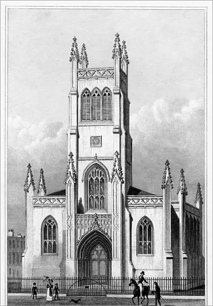 Church of St Mark the Evangelist, Pentonville, Islington, London, 1828. Artist:s Lacey