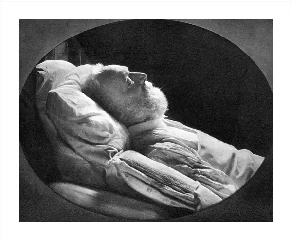 Victor Hugo, French author, on his deathbed, 22nd May 1885