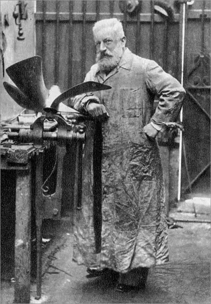 Fernand Forest, French inventor, 1888
