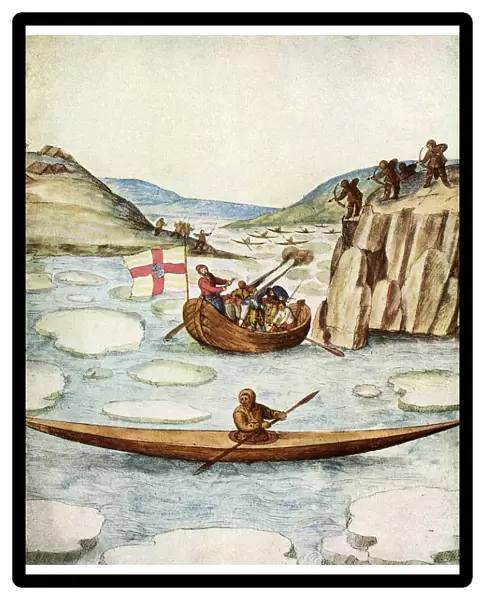 Eskimo kayak, 1590 (1956)
