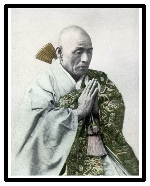 A Buddhist priest, 1904