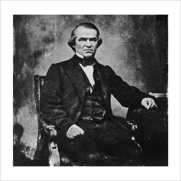 Andrew Johnson, 17th President of the United States, 1860s (1955)