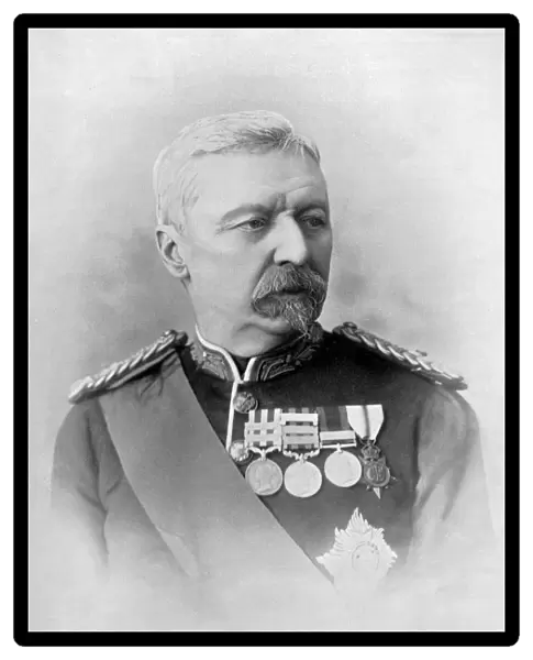 Major-General Sir Robert Cunliffe Low, British soldier, 1896. Artist: Ball