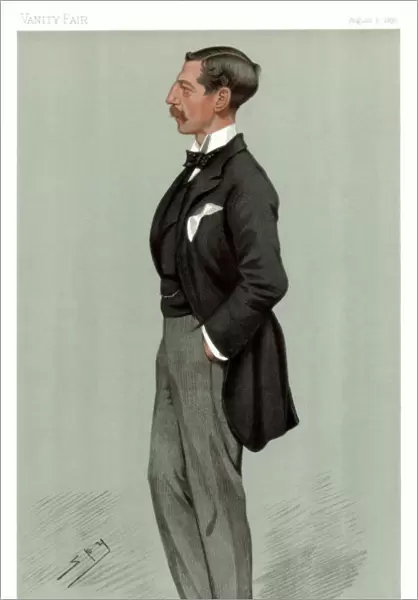 North Huntingdonshire, Ailwyn Fellowes, British politician, 1896. Artist: Spy