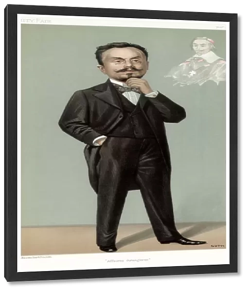 Affaires Etrangeres, Gabriel Hanotaux, French statesman, 1896. Artist: Jean Baptiste Guth