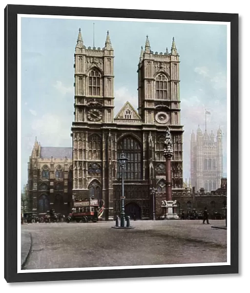 Westminster Abbey, London, c1930s. Artist: Donald McLeish