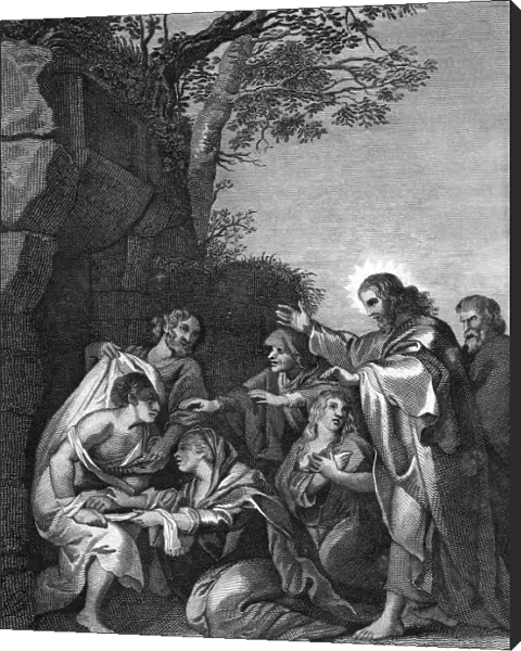 Christ raising Lazarus, 1814