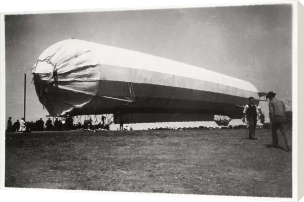 Zeppelin LZ 5 at Goeppingen, Germany, 1909 (1933)