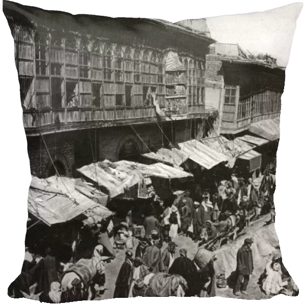 The Sheikh Gazal Market in Ashar, Basra, Iraq, 1925. Artist: A Kerim