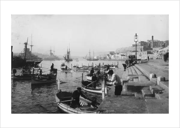 Grand Harbour, Malta, 1937