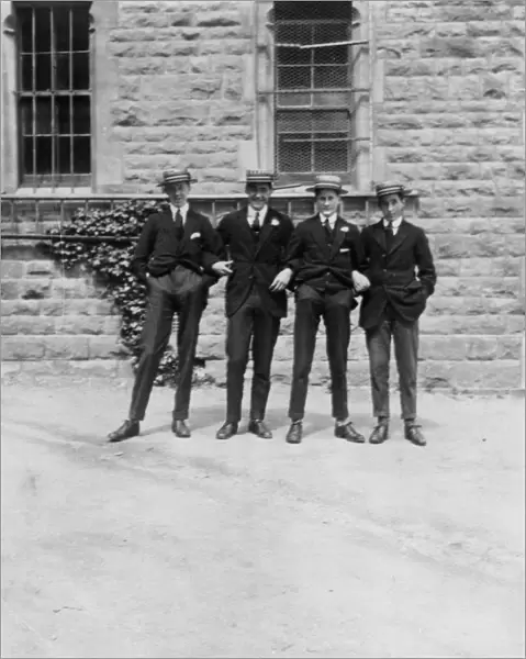 A group of schoolboys or students, c1900s-c1930s(?)