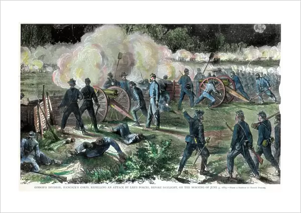 Battle of Cold Harbor, Virginia, American Civil War, 3 June 1864