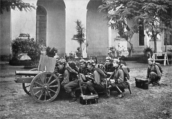Paraguayan artillery, Paraguay, 1911