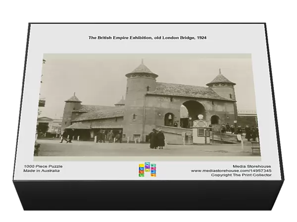 The British Empire Exhibition, old London Bridge, 1924