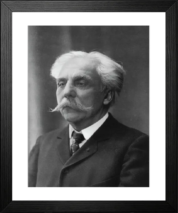 Framed Print : Gabriel Faure Print, 1948 Framed Print : Gabriel Faure Print, 1948