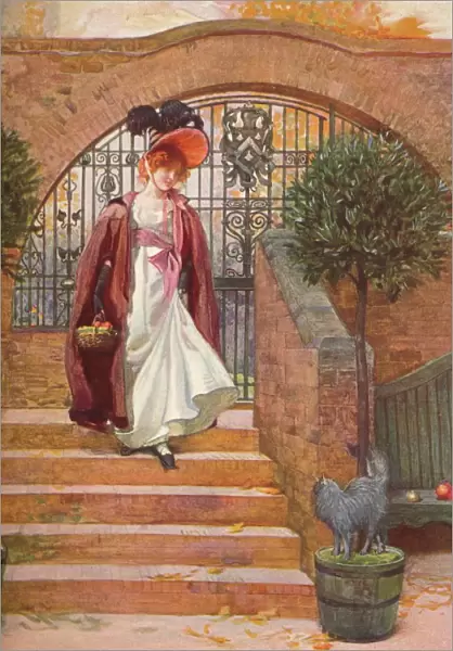The Orchard, Harrow: The Entrance Gate and Steps, c1880-1903, (1903). Artist: Joseph Walter West