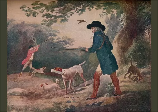 Pheasant Shooting, 1790, (1917). Artist: Robert Dodd