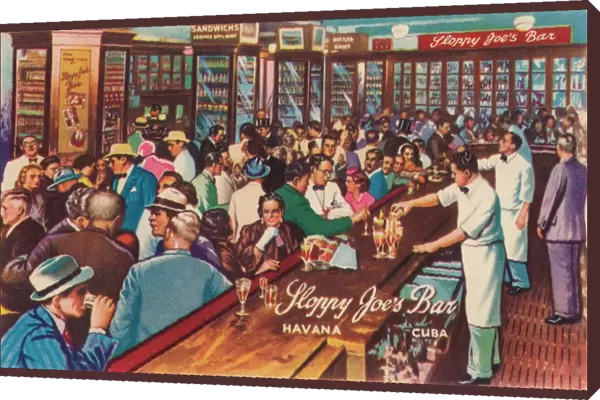 Sloppy Joes Bar, Havana, Cuba, 1951