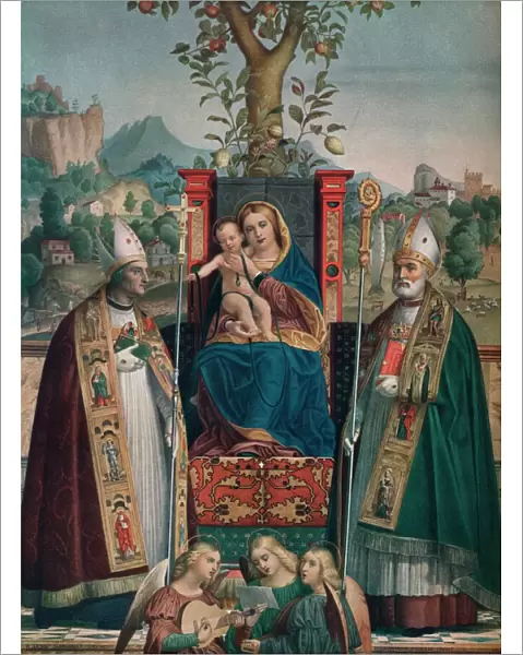 Virgin and Child with Saint Lorenzo Giustiniani and Zeno, 1874, (1903)