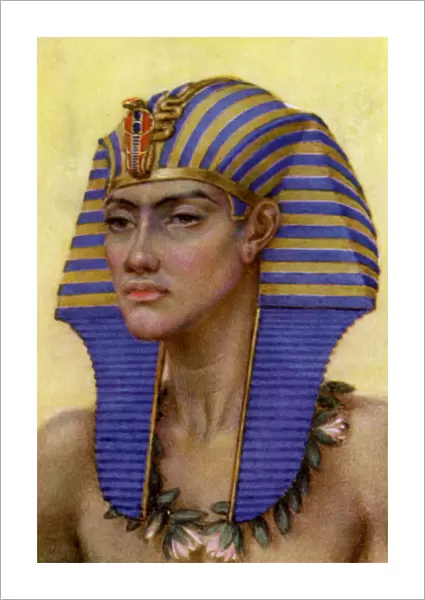 Akhenaten, Ancient Egyptian pharaoh of the 18th dynasty, 14th century BC (1926). Artist: Winifred Mabel Brunton