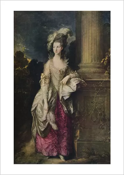 The Honourable Mrs Graham, 1775-1777. Artist: Thomas Gainsborough