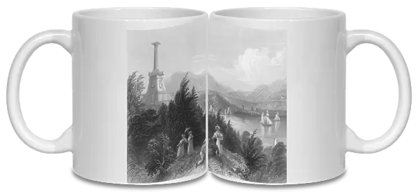 The Tomb of Kosciusko, 1837. Artist: R Young