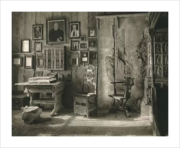 Wartburg. Luthers room, 1931. Artist: Kurt Hielscher