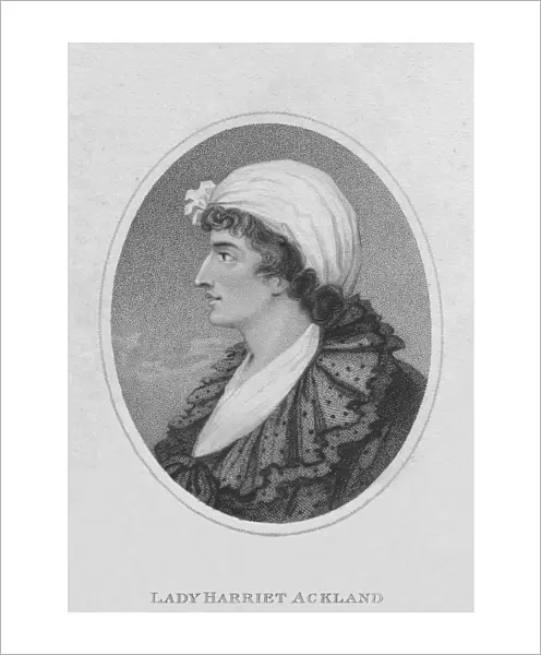 Lady Harriet Ackland, 1800. Artist: Ridley