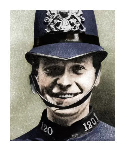 A policeman, London, 1926-1927