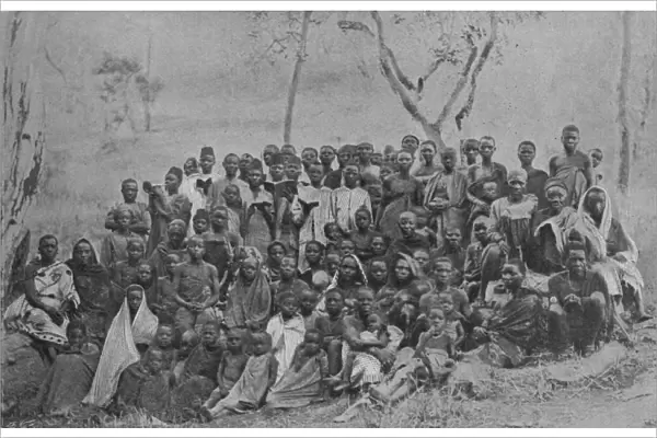 Christians at Kisokwe, 1901