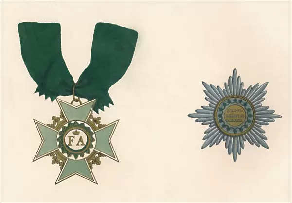 The Saxon Order of the Crown, c19th century