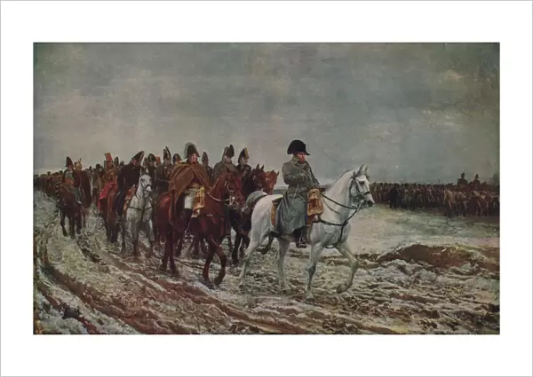 Napoleon during French Campaign of 1814, 1864, (c1915). Artist: Jean Louis Ernest Meissonier