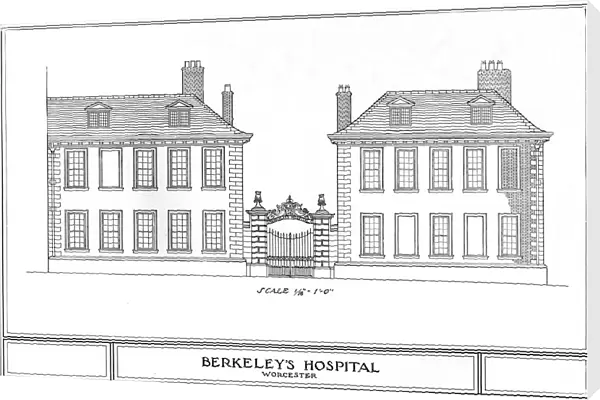 Berkeleys Hospital, Worcester, Worcestershire, 1924