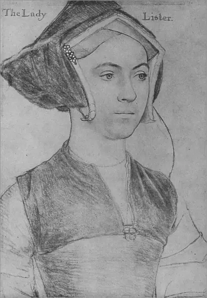 Jane, Lady Lister, c1532-1543 (1945). Artist: Hans Holbein the Younger