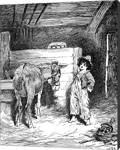 Piccino and His Friend The Donkey, c1900. Artist: Helena J. Maguire